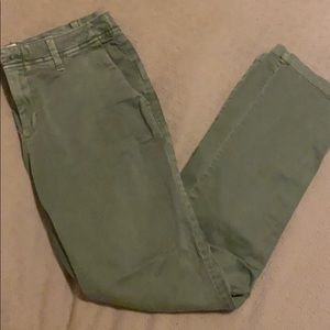Gap Girlfriend Chino Ankle Pants